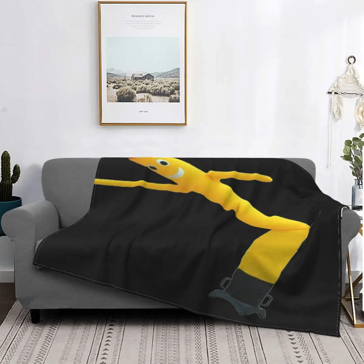 

Мягкий машущий надувной трубчатый парень 1 manta, colcha para cama, alfombra a cuadros, manta Thermal en la cama