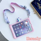 Детский мультяшный противоударный силиконовый чехол для планшета Samsung Galaxy Tab A 8,0 дюйма, T290 295, SM-T297, 2019, чехол-подставка с ремешком и ручкой