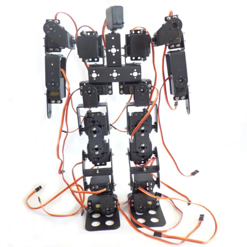 17 DOF Humanoid Biped Walking Robot Aluminum Alloy Bracket High Torque Servo For DIY Demo Programming Teaching RC Toy | Игрушки и хобби