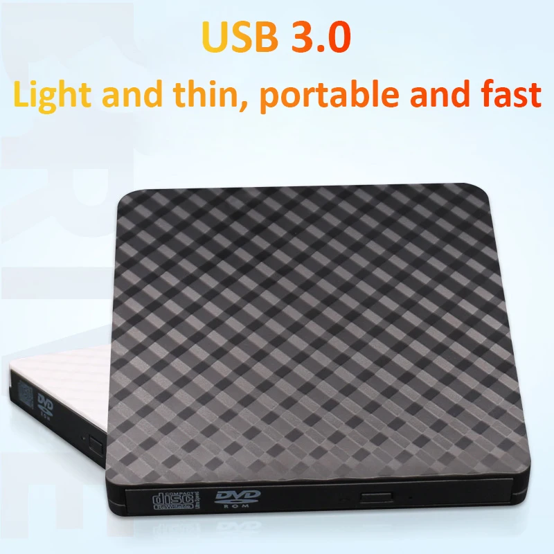 USB 3 0 Оптический привод чехол Комплект внешний мобильный DVD/CD ROM подходит для