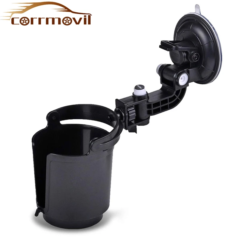 

Auto Cup Holder In The Car Recessed Folding Cup Drink Holder Recessed Sturdy Black Folding Vehicle Adjustable Drink Cup Holder