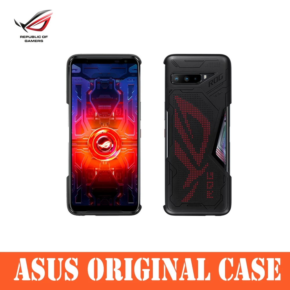 Оригинальный чехол для телефона ASUS ROG Phone 3 аксессуары защитный блестящий