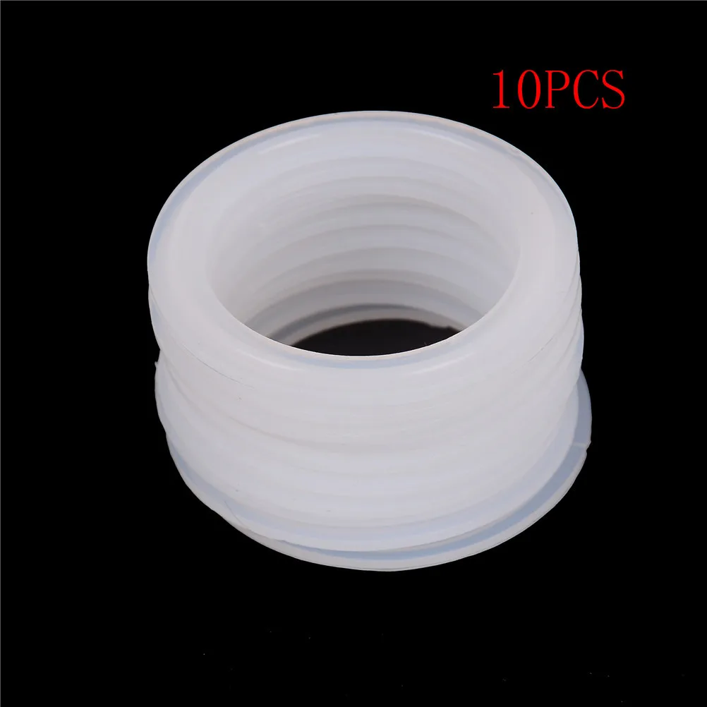 

10pcs Silicone Sealing Strip Gasket Ring Fit 51mm Pipe x 64mm O/D Sanitary 2"Tri Clamp Ferrule Washer For Homebrew Dairy Product
