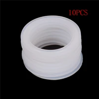 10pcs silicone sealing strip gasket ring fit 51mm pipe x 64mm od sanitary 2tri clamp ferrule washer for homebrew dairy product