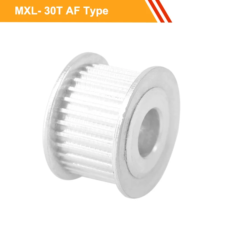 

MXL 30T Timing Pulley Wheel 7mm/11mm Belt Width MXL Type Transmission Pulley 5/6/6.35/7/8/10mm Bore Timing Belt Pulley