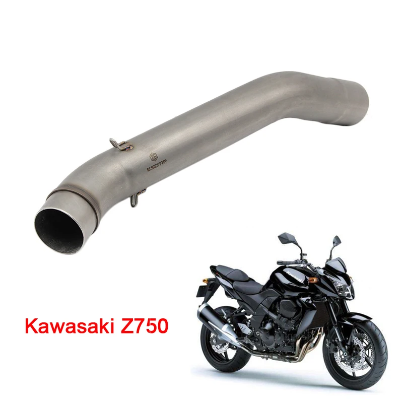 Глушитель выхлопной трубы Alconstar из нержавеющей стали для Kawasaki Z750 Z750R 2007 2012 без