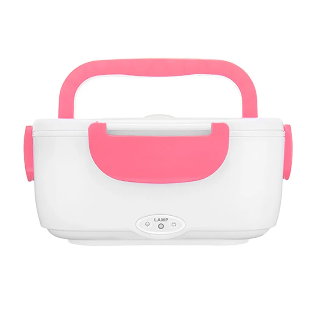 

1.5l 12v Portable Car Electric Heating Lunch Box Bento Food Warmer Container For Traveling Heating Car Rice Cooker