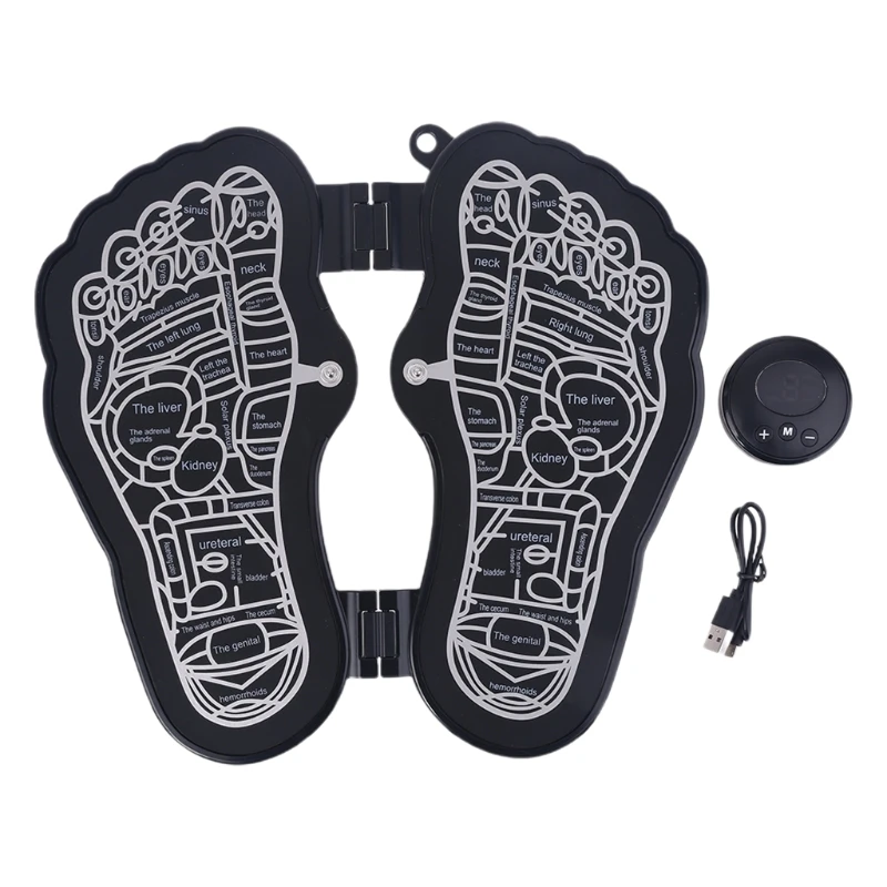 

Electric EMS Foot Massage Pad Intelligent Foot Acupoint Massager Relieve Fatigue