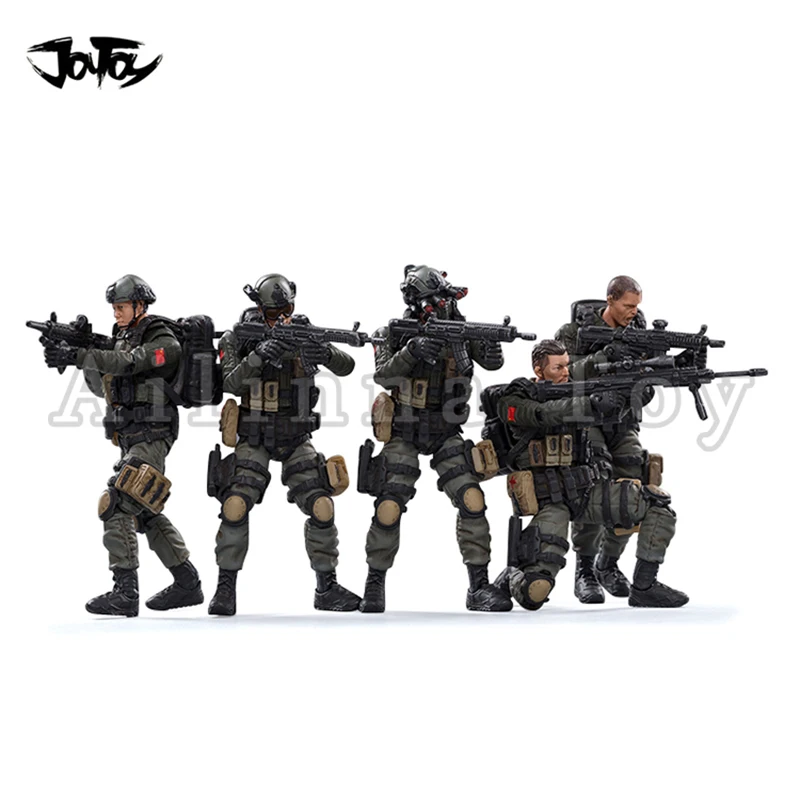 Экшн фигурка JOYTOY 1/18 3 75 дюйма (5 шт./компл.) армейская аниме сборная игрушка из пла