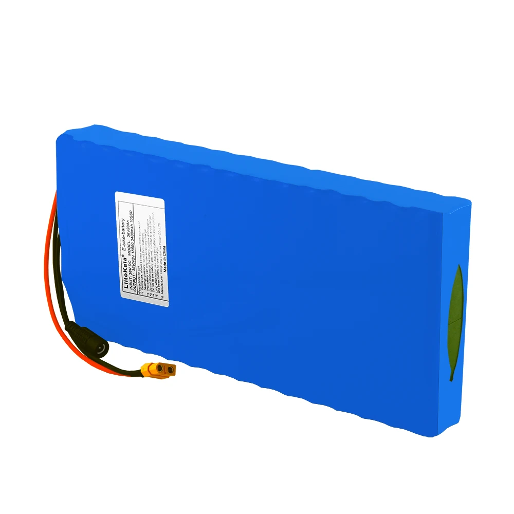 LiitoKala 36V 20AH Электрическая велосипедная батарея 20A BMS Литийный пакет с разъемом Ebike XT60 42V 2A зарядное устройство.