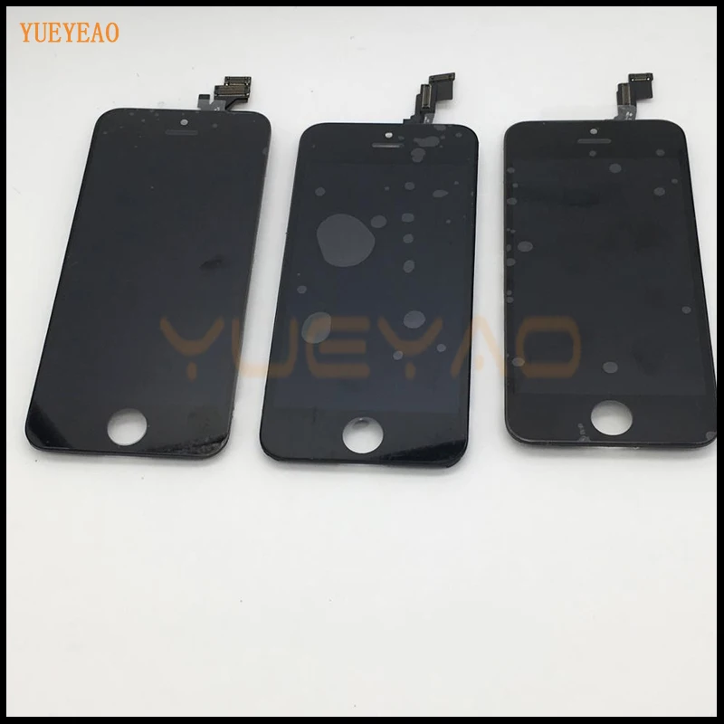 ЖК-дисплей класса AAA YUEYAO для iPhone 5 5S 5c сенсорный экран с дигитайзером в сборе