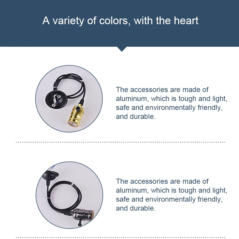 Патрон для лампы Эдисона в стиле ретро E27 + присоска|Цоколи лампы| |