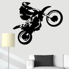 Мотоциклетная Настенная Наклейка для мальчиков, детей, спальни, наклейка на стену для мотоцикла, домашний декор, украшение для гостиной, детская роспись, съемная роспись