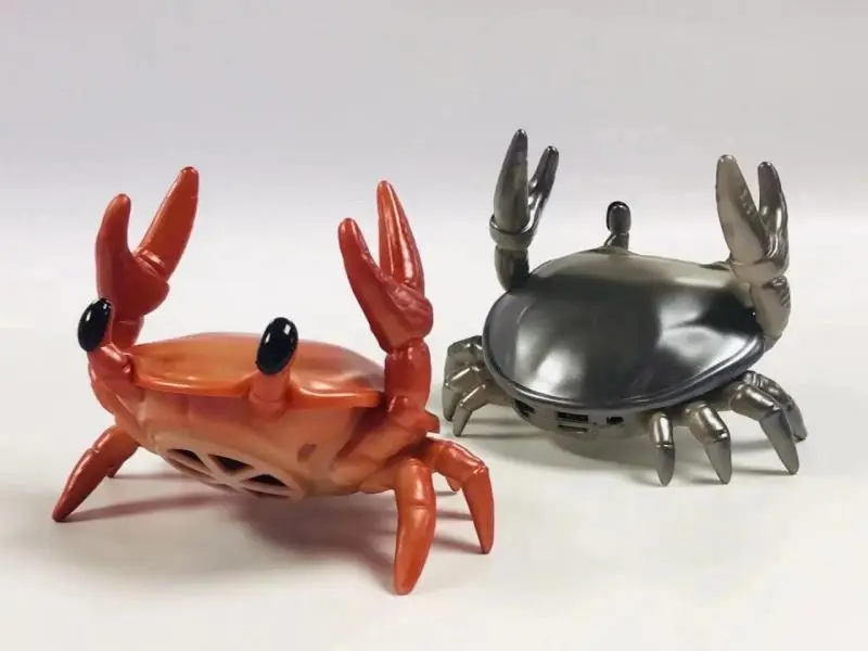 Миниатюрная Беспроводная Bluetooth-Колонка Crab с держателем Мобильный телефон