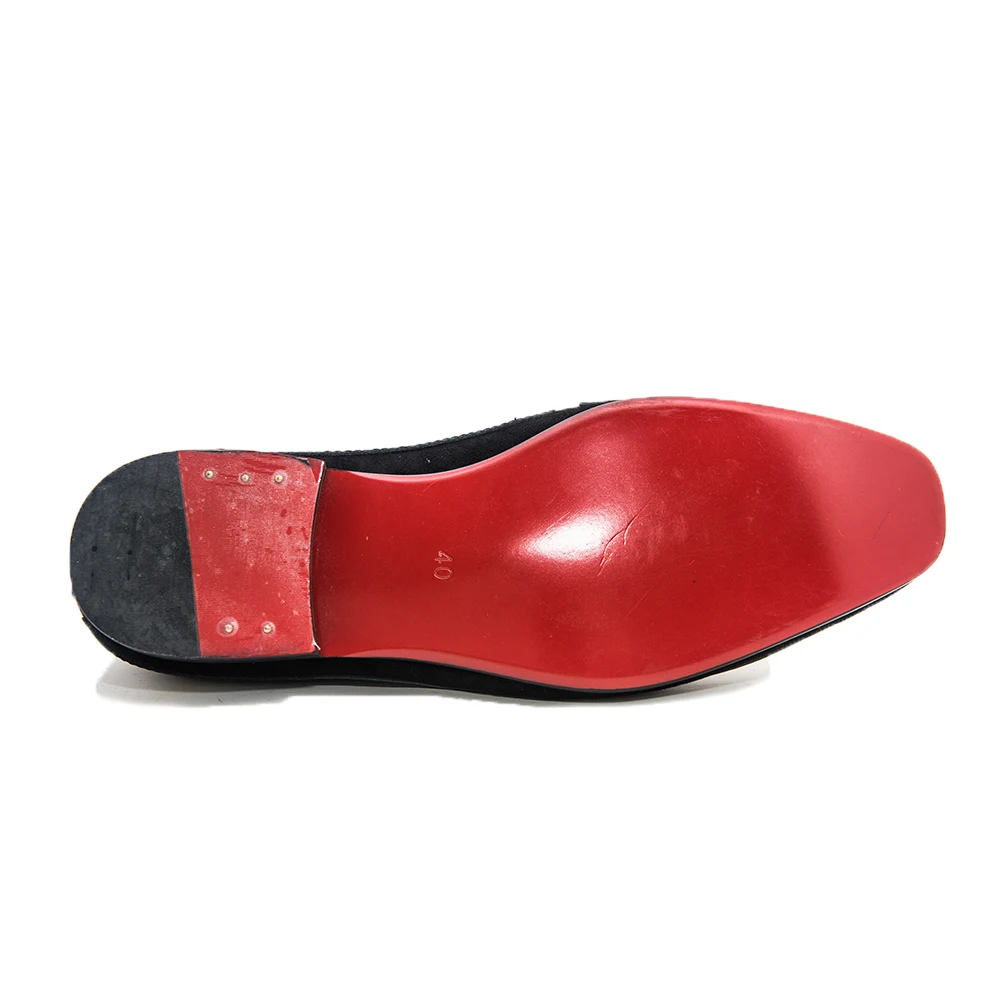 Jeder Schuh мужская обувь итальянский дизайн черная окрашенная кожа прошитая