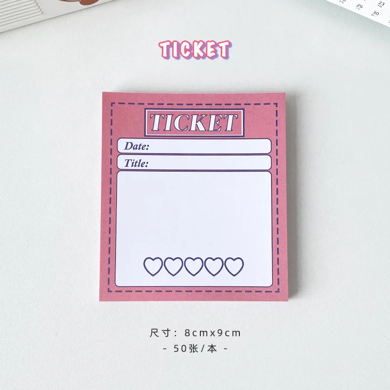 

Блокнот LCZLMR розовый 50 листов