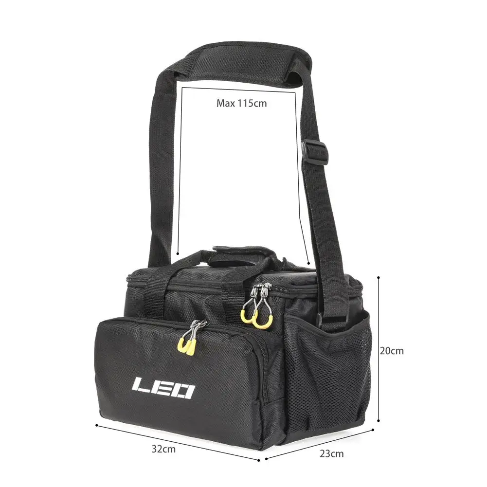 

Waterproof Fishing Bag Large Capacity Multifunctional Lure Fishing Shoulder Bag Lure Reel Shoulder Waist Backpack Bag