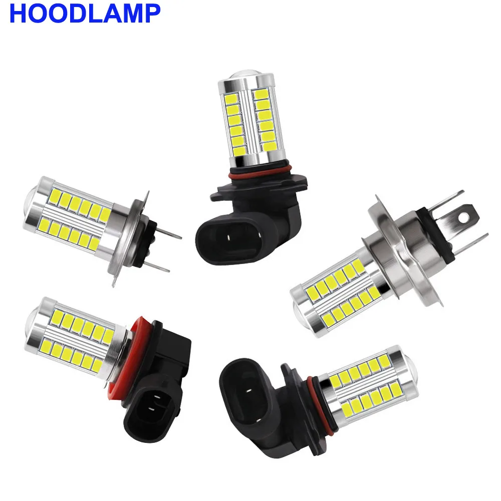 Автомобильная противотуманная фара светильник H4 H7 H8/H11 9005 9006 5630 33SMD