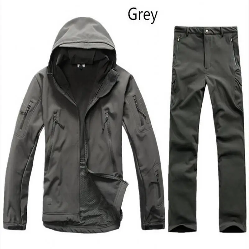 Мужская камуфляжная куртка TAD V4 для активного отдыха и охоты из кожи акулы с