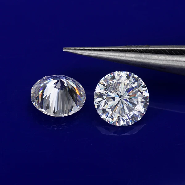 9 сердец и 1 цветок огранки 5 мм Свободный Камень Муассанит VVS1 качество EF Белый