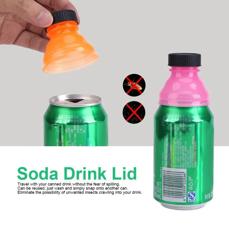 Креативные банки с содой пищевой напиток Пыльник крышка шесть упаковок