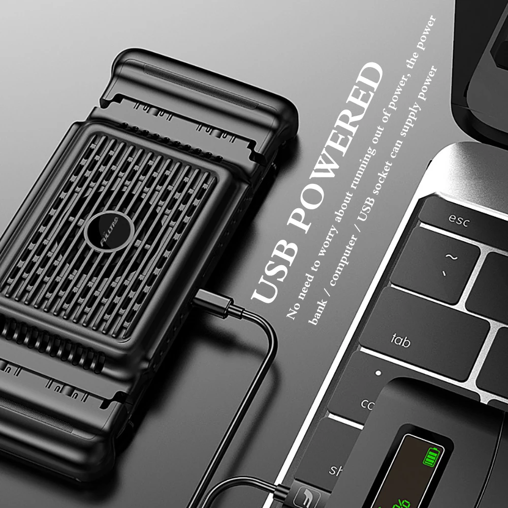 Легкий держатель вентилятора контроллер планшета игровой USB охладитель телефона