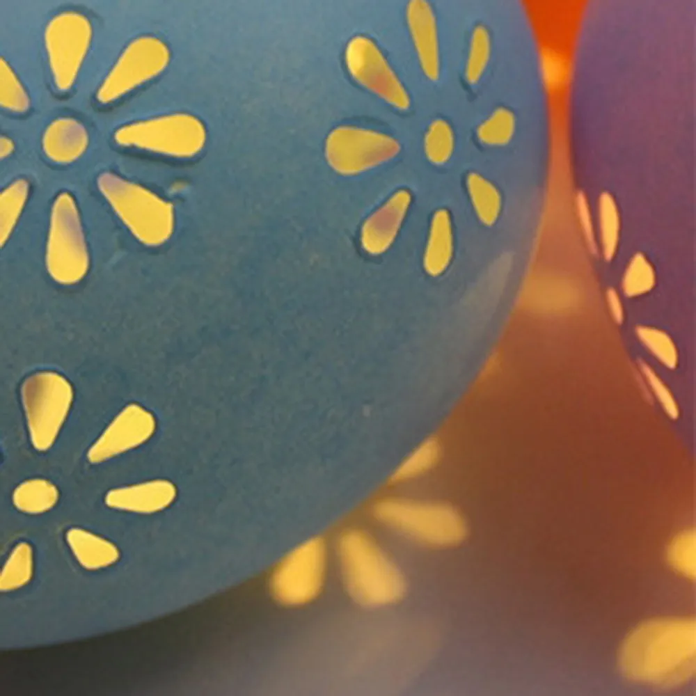 Креативная Пасхальная яичная нить лампа цыпленок балкон спальня гирлянда