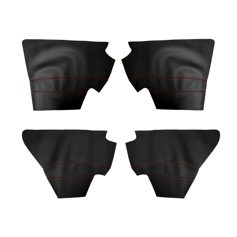 Автомобильный Стайлинг внутренняя дверь подлокотник кожаный чехол защитная