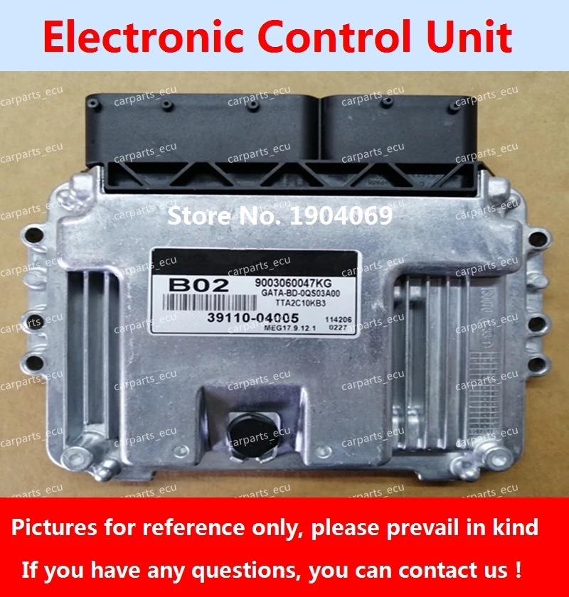 

For Hyundai MEG17.9.12.1 Car Engine Computer Board/ECU/Electronic Control Unit/39111-03282 BE57/39110-04010 B04/39110-04005 B02