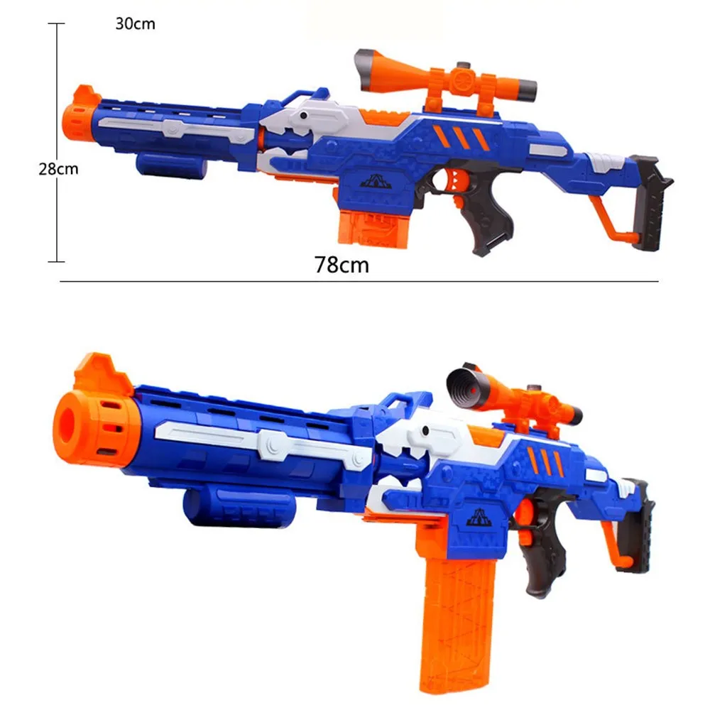 Электрический пистолет пулемет игрушечный комплект для NERF мягкий Rival элитная