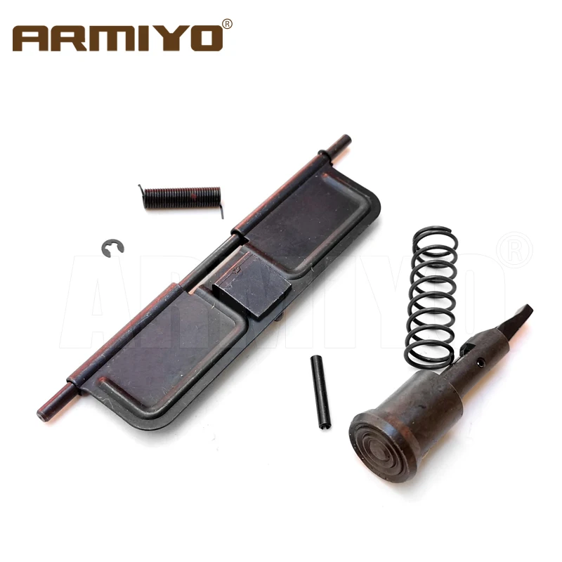 

Armiyo Tactical .223 ar 15 Forward Assist Bolt Button and Dustproof Dust Cover Assembly Set Hunting Accessories m4 m16