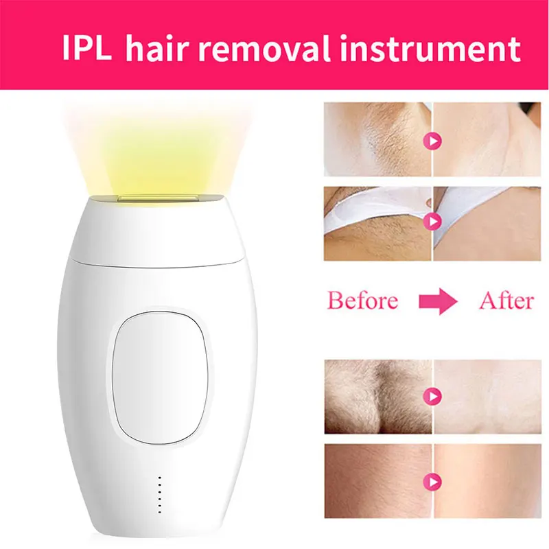 IPL лазерная эпиляция 600000 flash профессиональные удаление волос электрические фото