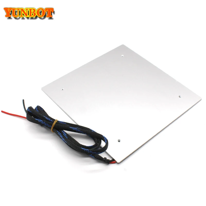 Детали для 3d-принтера Ender тепловая платформа алюминиевая с кабелем 235*235*3 мм 24 в вт
