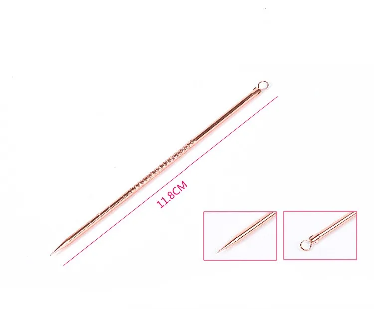 4 шт. набор экстракторов черных точек с розовым золотом очиститель средство для