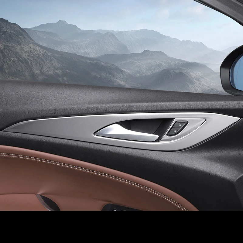 Lsrtw2017 рамка для автомобильной дверной ручки из нержавеющей стали Buick Regal Opel Insignia