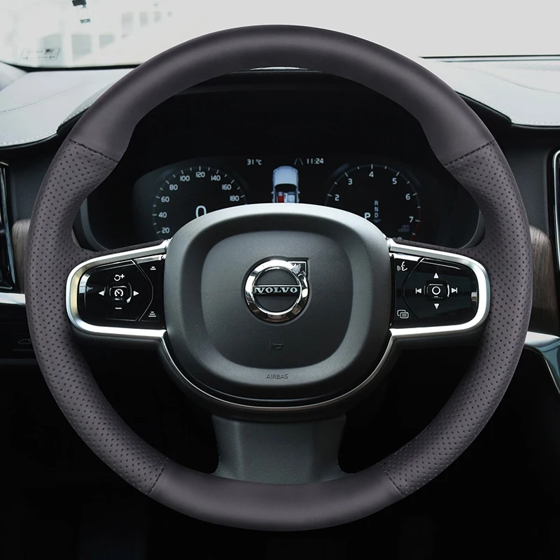 

Сделай Сам, кожа с ручной строчкой для Volvo XC60 S90 S60 XC90 XC40 V90 V60, аксессуары