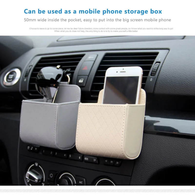 Сумка для хранения автомобильного воздуховода универсальный держатель сотового