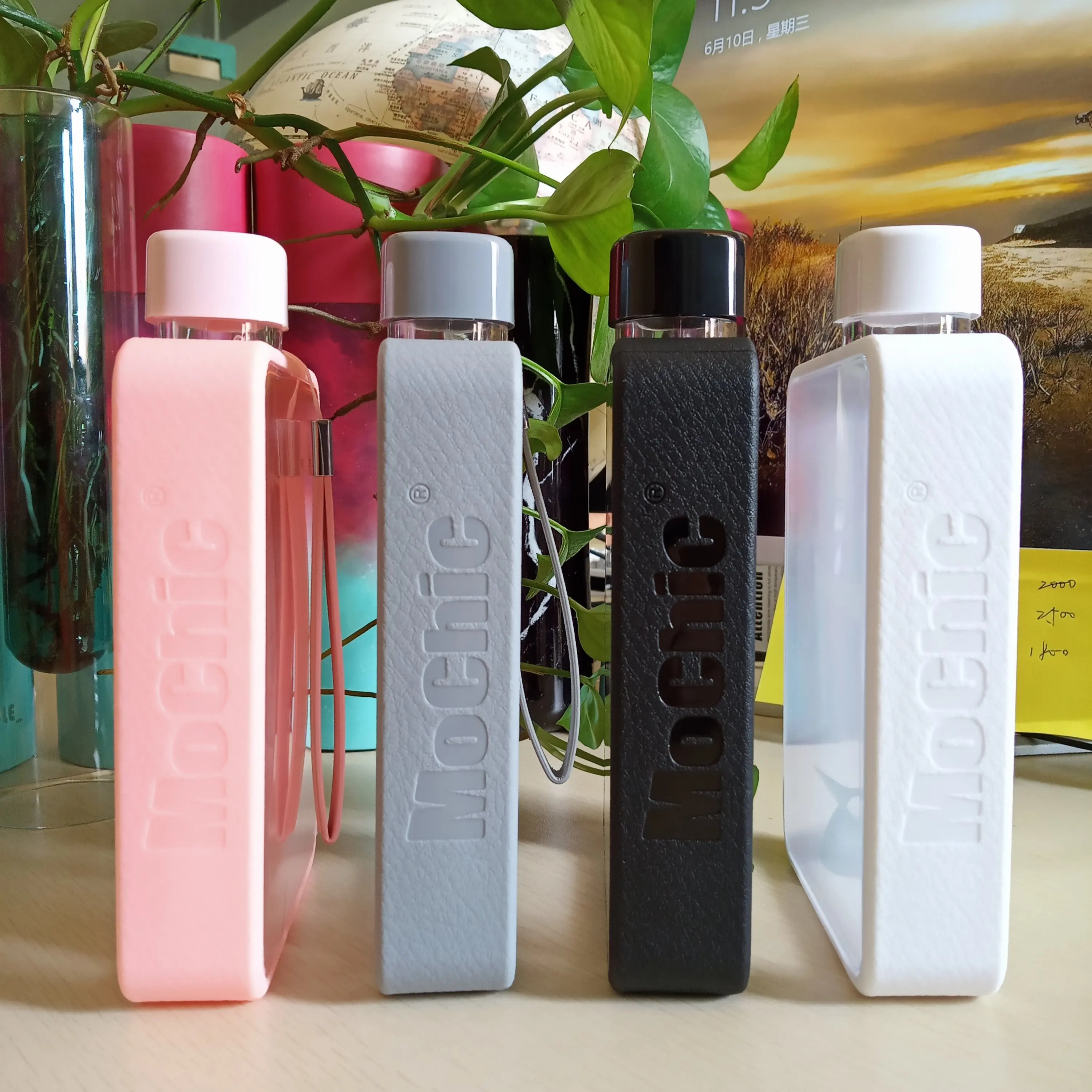 Милая Корейская бутылка для воды на заказ Дамская чашка портативная бумажная