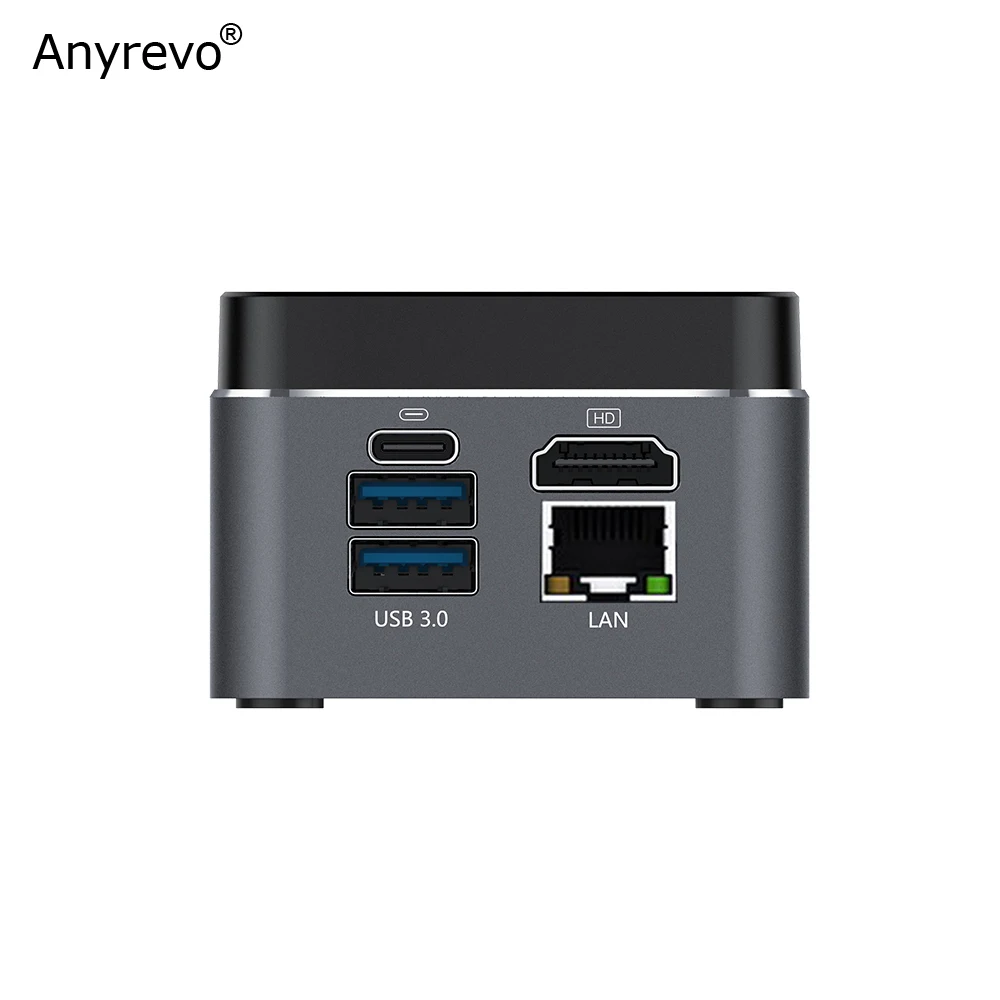 Мини-ПК 4K Windows 10 Intel Celeron J4125 4 ядра LPDDR4 8 ГБ 128 256 512 Гб SSD Тип C смарт-компьютер 1000M LAN -