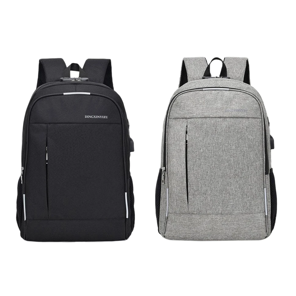 

Anti Theft Man Backpack USB Charged Laptop Large Bagpack Travel Bag For Men School Student Boy Girls