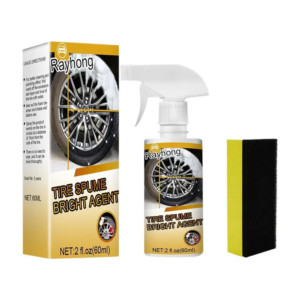 

60ml Car Cleaning Foam Cleaner Spray Multi-Purpose For Auto Interiors Or Home Appliance Super Clean