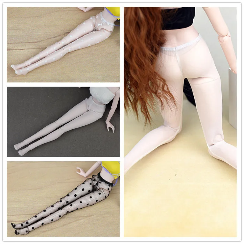 

1 pair of fashionable pantyhose handmade mesh stockings Blyth doll sexy pantyhose For Barbie SD BJD 1/6Doll accessories