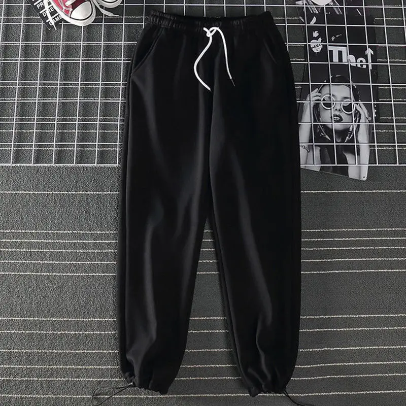 

Spring and summer pants men's loose and versatile trend casual pants men's wide leg pants Korean style Leggings