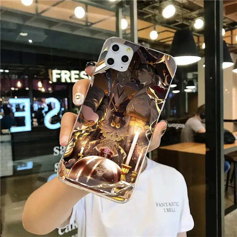 

Game Identity V Phone Case For iphone 12 11 Pro Max Mini XS Max 8 7 6 6S Plus X 5S SE 2020 XR Silicone Soft Cover