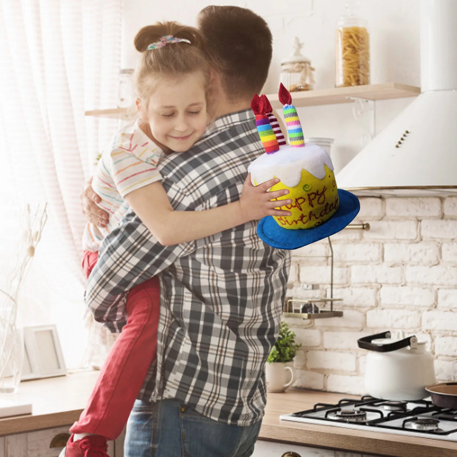 

Birthday 's Day Decorations Bedroom Living Room Desktop Decoration Standing Post decoracin de habitacin