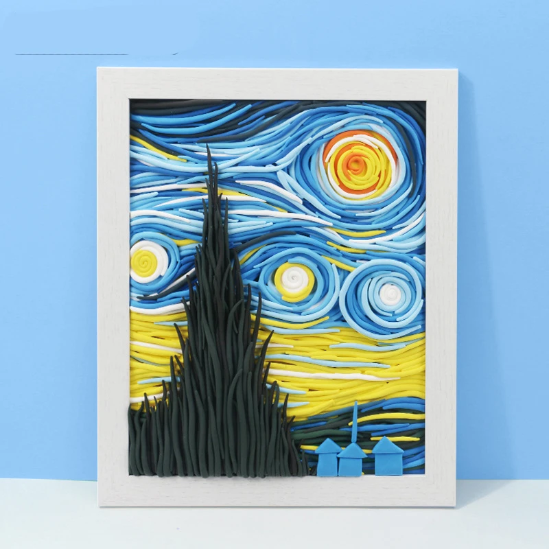 Детские Поделки игрушки для девочек Материалы творчества глина живопись DIY