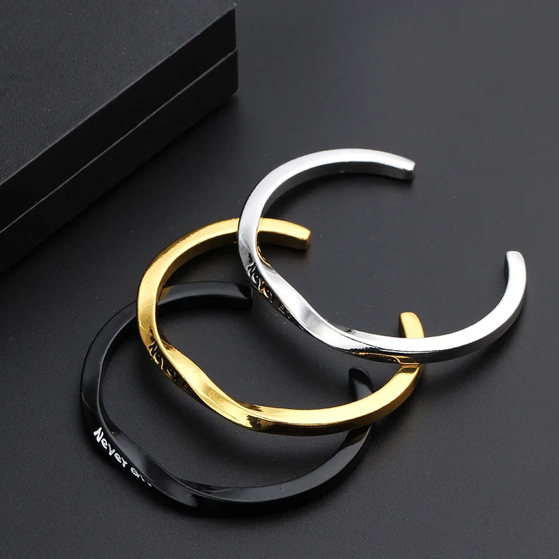 Женский браслет из нержавеющей стали CHICVIE с кристаллами со спиральными буквами