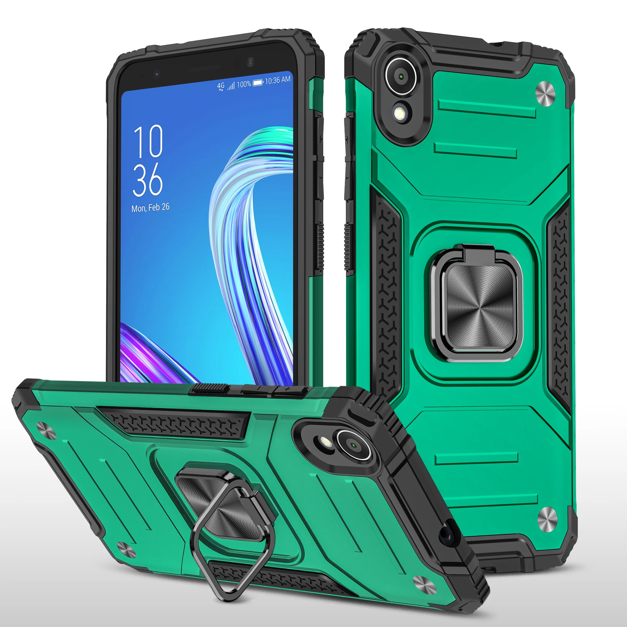 

Rugged Anti Fall Phone Case For ASUS Zenfone 4 Max Pro M1 M2 L1 Live ZA550KL ZB602KL ZB601KL ZB631KL ZB633KL ZC554KL Stand Cover