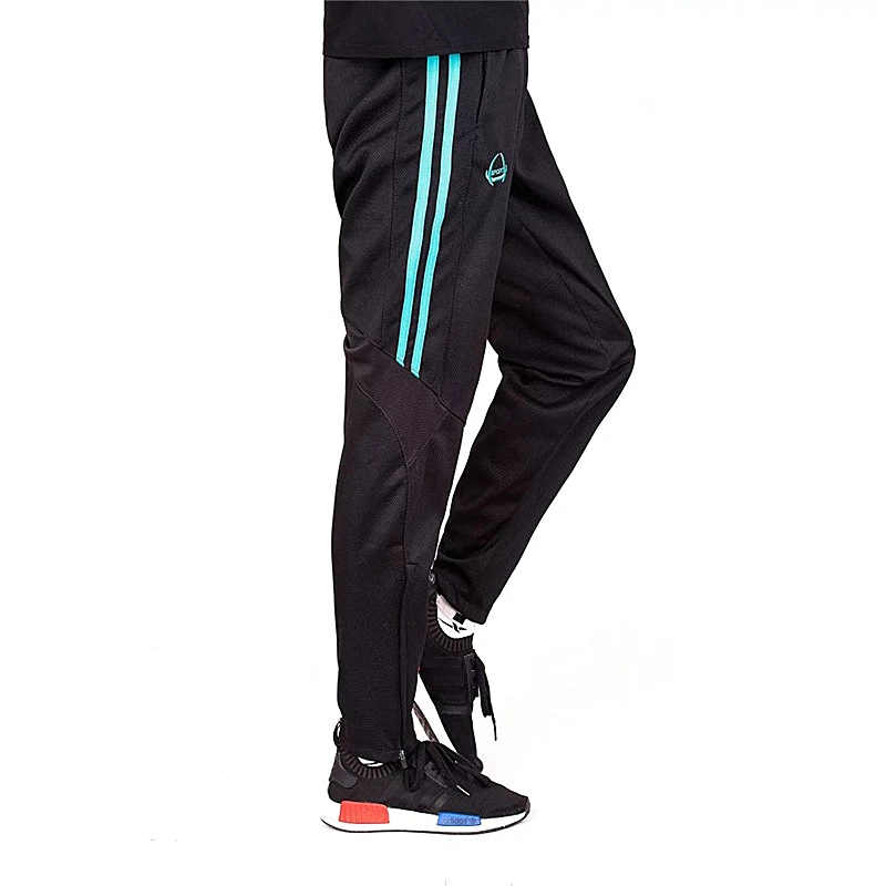 Мужские штаны для бега футбольные брюки спортивные эластичные спортивная одежда