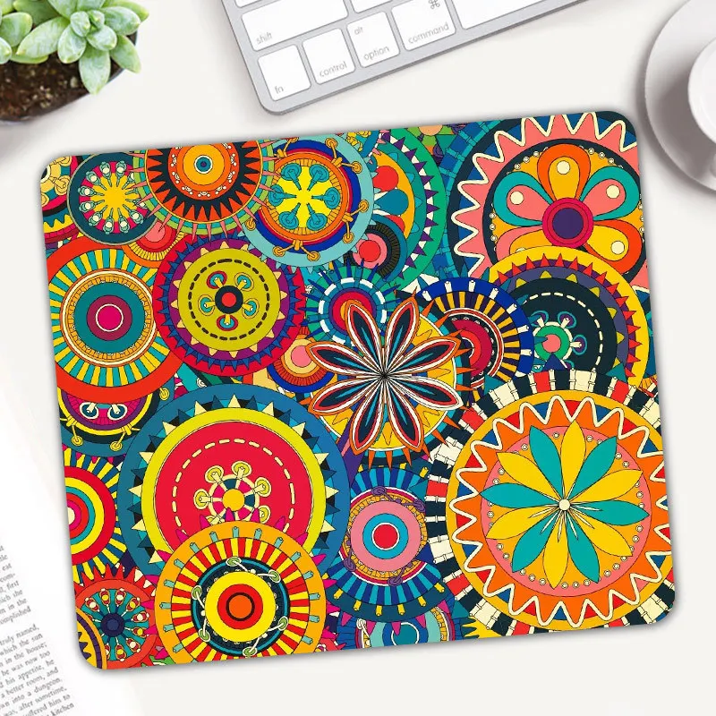 

New Arrival Mandala Small Size Pc Tablet Gamer Computer Laptop Mause Mouse Pad Mousepad Mice Mat Decorate Desk Keyboard